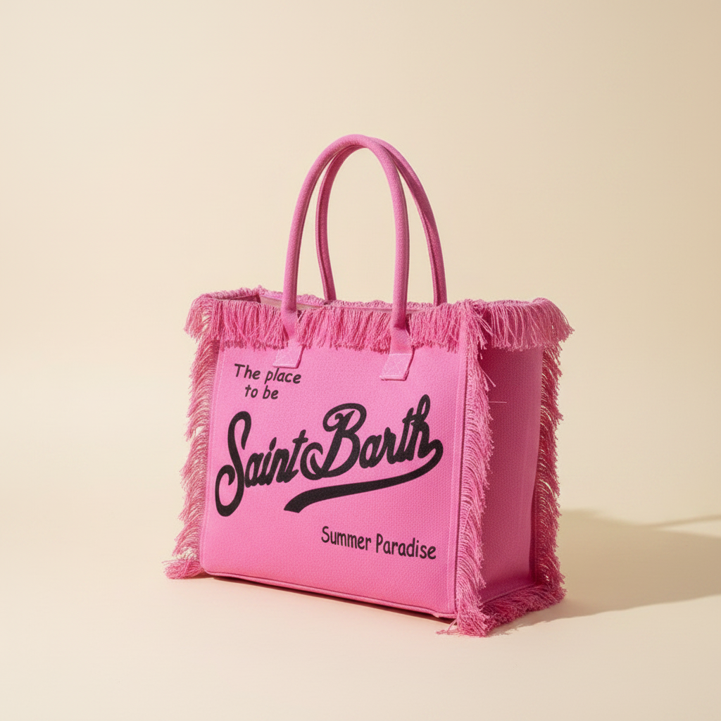 Dolce Riva - Fuchsia Beach Bag