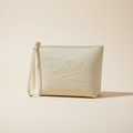 Dolce Riva - Ivory Embossed Pouch
