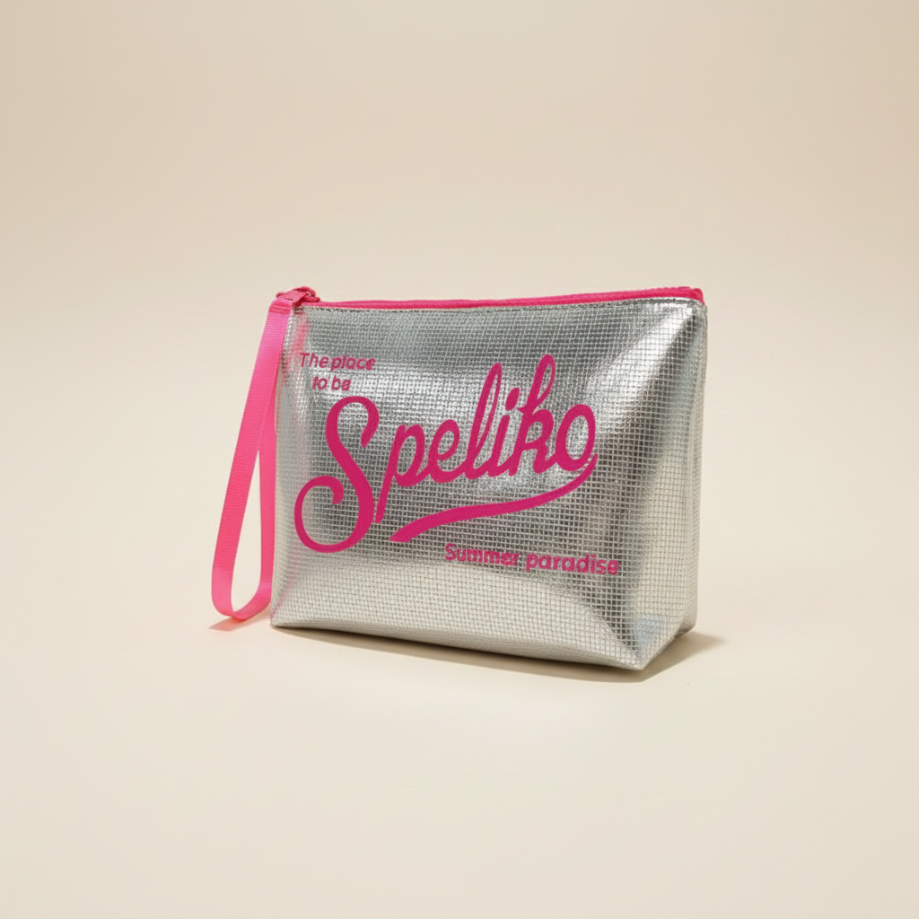 Dolce Riva - Silver Metallic Pouch