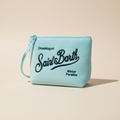 Dolce Riva - Light Blue Terry Pouch Blue Logo