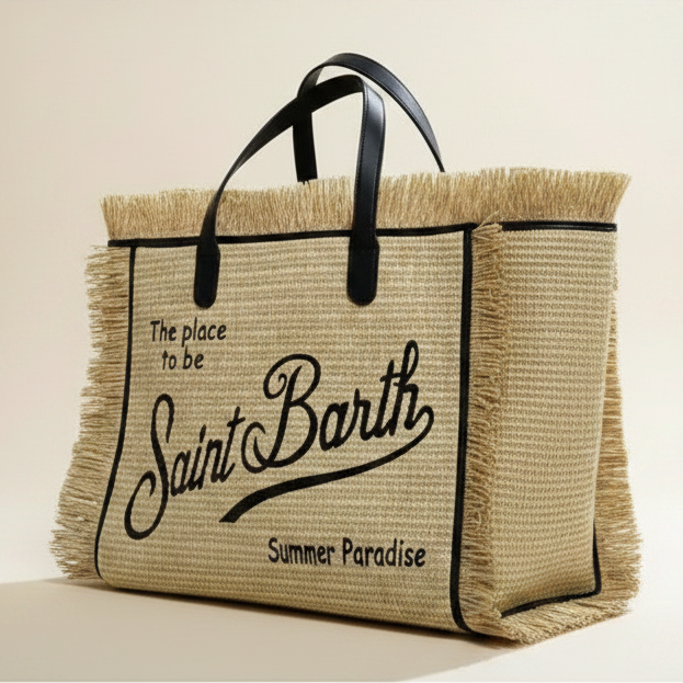 Dolce Riva - Straw Beach Bag