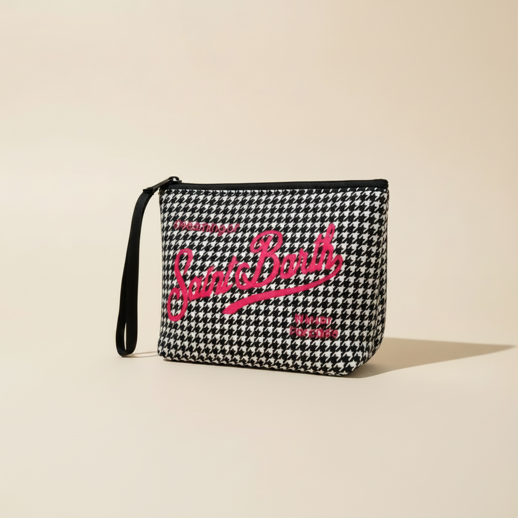 Dolce Riva - Houndstooth Pouch