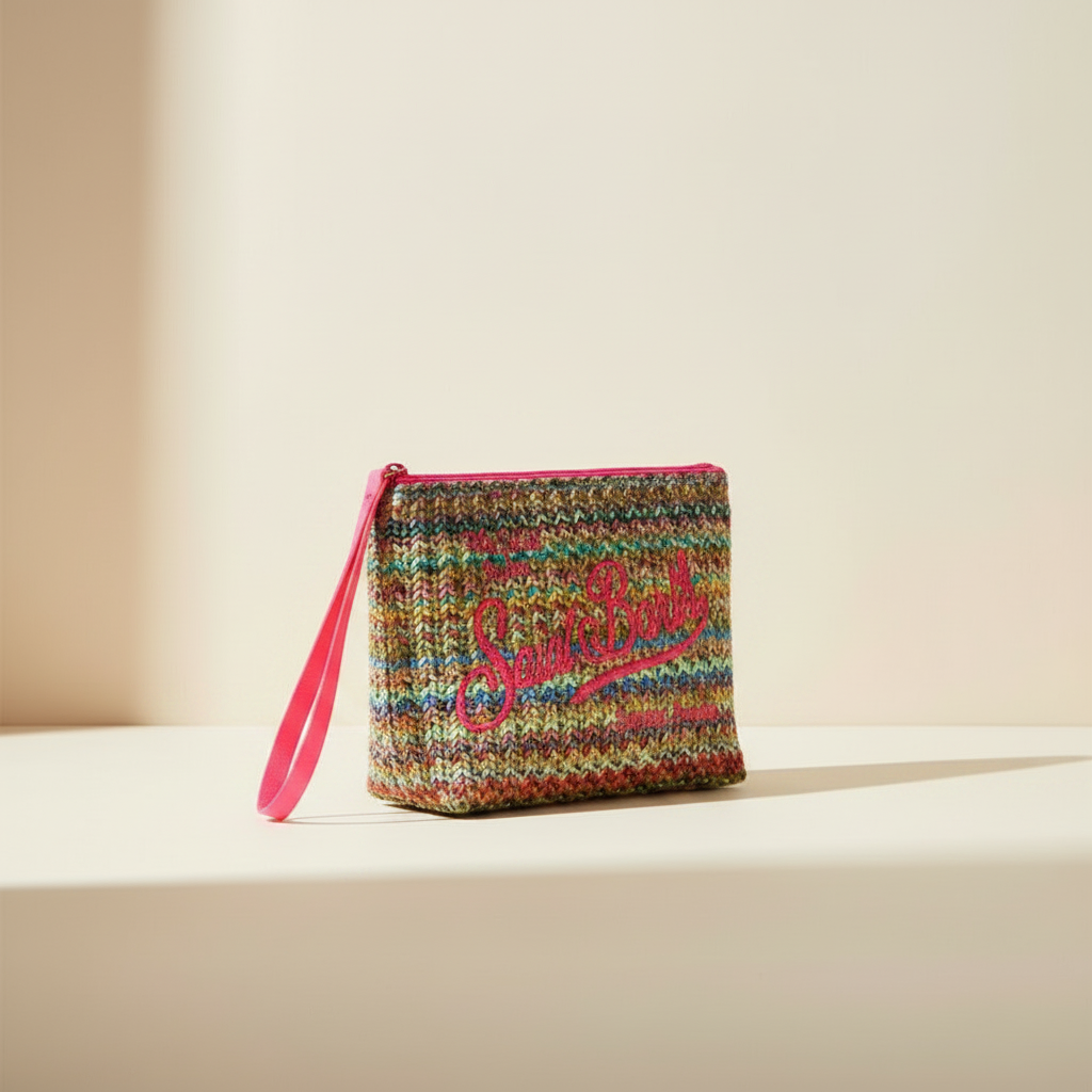 Dolce Riva - Multicolor Raffia Pouch