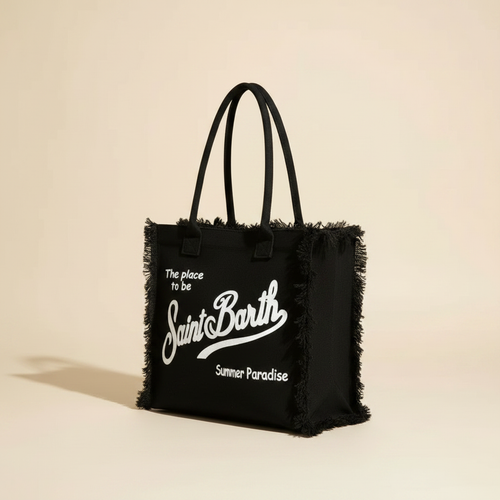 Dolce Riva - Black Beach Bag