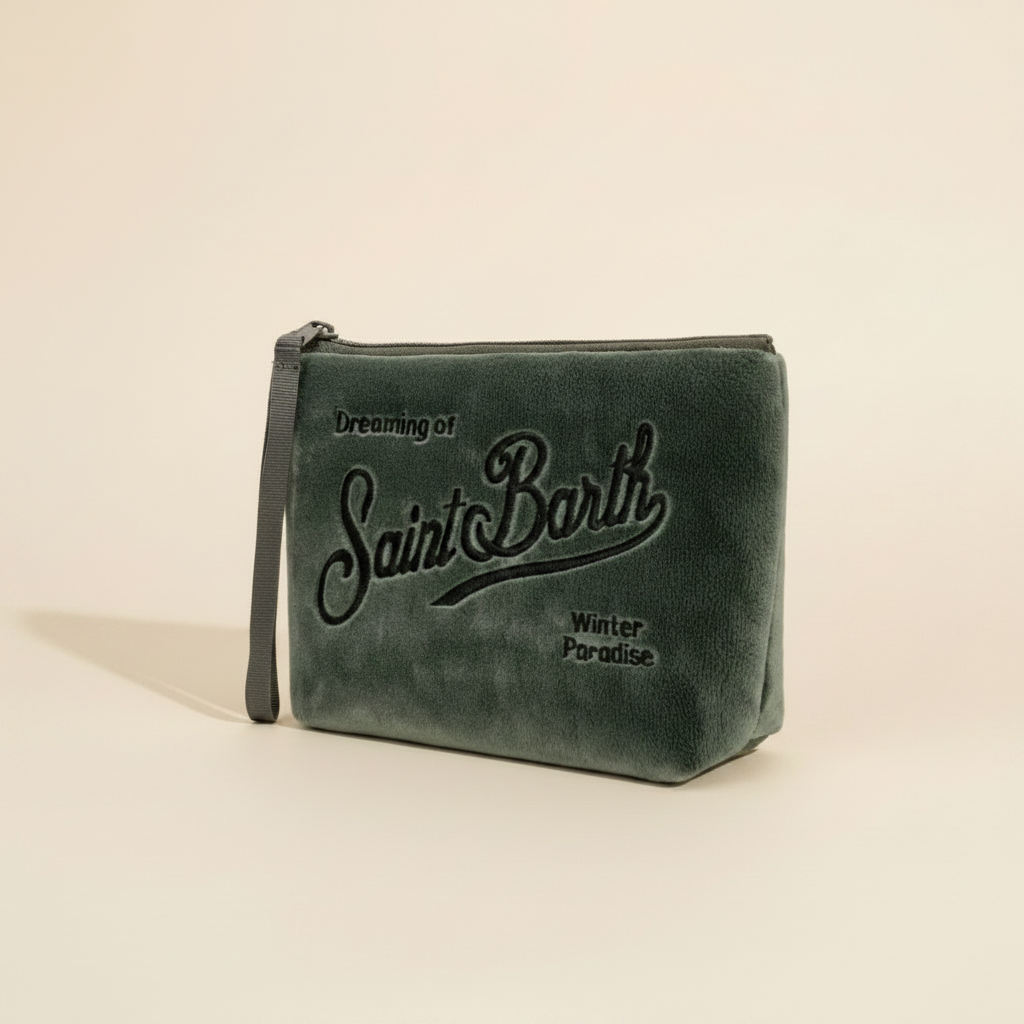 Dolce Riva - Green Velvet Pouch